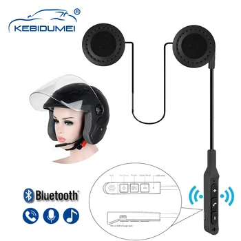 BT19 Moto Čelada Slušalke Bluetooth V5.0 Motocikel Brezžični Prostoročno Klicanje Stereo Slušalke Zvočnik Podpora Mic Glasovni Nadzor
