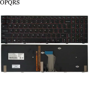 NOVI NAS Laptop Tipkovnici Lenovo Y590 Y500 Y510P NAS Laptop Tipkovnici Z Okvirjem Blacklight 2