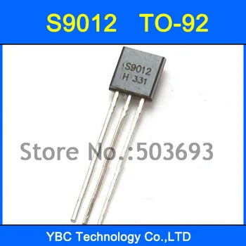 1000PCS S9012 Tranzistor to-92