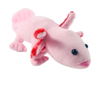 30 cm Srčkan Roza Je axolotl Polnjene Močerad Plushies Divje Živali Domov Soba Dekor Igrača Otroci Za Darilo za Rojstni dan