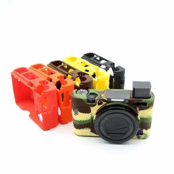 Fotoaparat, Mehka Silikonska Zaščita Kože Primeru za Sony RX100 M3 M4 M5 Mark III/IV/V 10