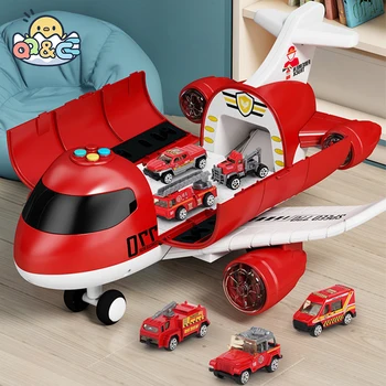 Veliko Otrok Prejme Letalo Toy Model Fant Posnemajo Potniško Letalo Multi-Funkcijo Vztrajnosti Igrača Avto