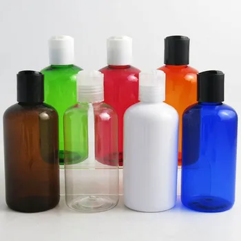 500x220ml Prazno Plastično Squeeze Stekleničke z Disk Top Flip Skp BPA-Free Posode Za Šampon Losjoni Tekoče Telo, Kreme, Mila