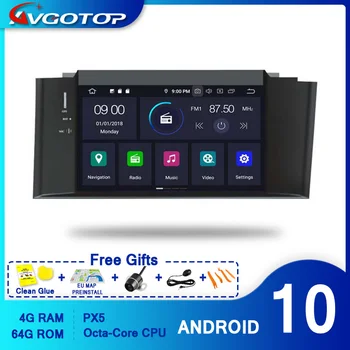 AVGOTOP Android 10 AVTO DVD PREDVAJALNIK za CITROEN NOVO C4L DS4 Auto Carplay Vozila Radio HD Zaslon NAVIGACIJE 1
