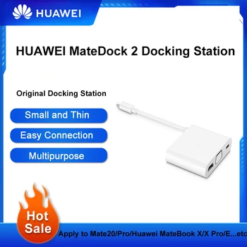 NOV Izdelek HUAWEI MateBook 13/MateBook 14/E Series/X Pro Series Docking Station MateDock 2 Razširitveno Postajo
