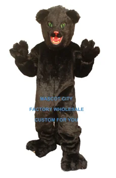 Black Panther Mladiča Maskota Kostum za Odrasle Velikosti Divje Živali Temo Carnival Party Cosply Mascotte Mascota Fit Obleko Kit SW1064