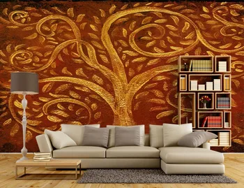 Po meri 3d zidana,Klasična freske bogato drevo de papel parede,hotel, restavracija, bar, dnevni prostor kavč, TV steni spalnice ozadje